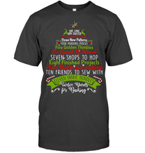 Load image into Gallery viewer, Christmas Tree Eleven Fabric Bundles T-Shirt Guys Tee