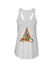 Load image into Gallery viewer, Jack Russell Christmas Gift For Christmas T-Shirt Ladies Flowy Tank