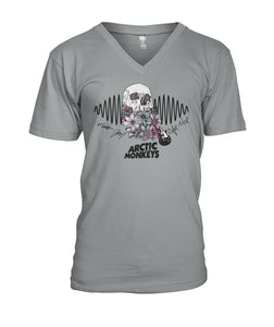 Arctic Monkeys Skull For Fans Guys V-Neck