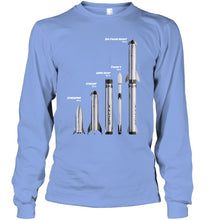 Load image into Gallery viewer, Into The Space Gift For Fans Black T-Shirt Unisex Long Sleeve