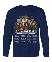 Load image into Gallery viewer, Outlander Tv Series 5 Years Anniversary 2014 - 2019 Autograph T-Shirt Unisex Long Sleeve