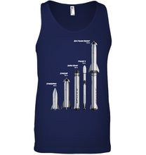 Load image into Gallery viewer, Into The Space Gift For Fans Black T-Shirt Unisex Tank Top