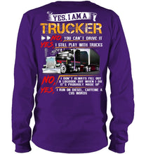 Load image into Gallery viewer, I Am A Trucker Unisex Long Sleeve