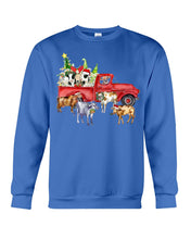 Load image into Gallery viewer, Merry Christmas In Town Cow Lovers Gift For Farmers Sweatshirt