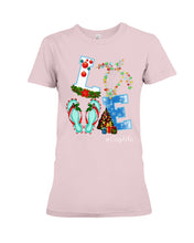 Load image into Gallery viewer, Love Turtle Gigilife Christmas Gift For Turtle Lovers Custom Design Tee Ladies Tee