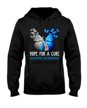 Load image into Gallery viewer, Hope For Cure Diabetes Awareness Hoodie