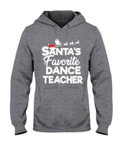 Load image into Gallery viewer, Santa Dance Teacher Christmas Shirt Hoodie