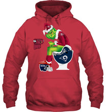 Load image into Gallery viewer, Funny Grinch San Francisco 49Ers Christmas Gift Tee Hoodie