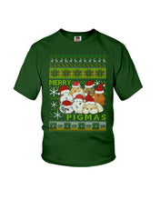 Load image into Gallery viewer, Cute Hamster Merry Christmas Gift For Hamster Lovers T-Shirt Youth Tee