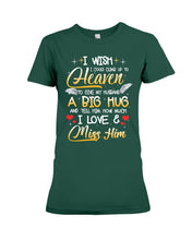 Load image into Gallery viewer, Climb Up To Heaven My Husbabd Ladies Tee
