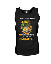 Load image into Gallery viewer, Dragon Ball Angel Daughter Black T-Shirt Unisex Tank Top