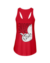 Load image into Gallery viewer, Elephant Cute Gift For Family Tee Ladies Flowy Tank