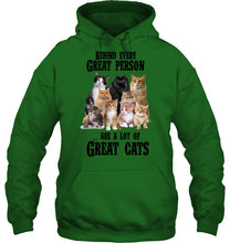 Load image into Gallery viewer, A Lot Of Great Cat  Shirt For Cat Lovers Hoodie