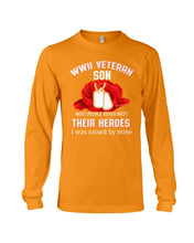 Load image into Gallery viewer, Wwii Veteran Gift For Veteran Dad Quote T-Shirt Unisex Long Sleeve