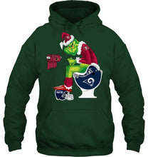 Load image into Gallery viewer, Funny Grinch San Francisco 49Ers Christmas Gift Tee Hoodie