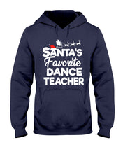 Load image into Gallery viewer, Santa Dance Teacher Christmas Shirt Hoodie