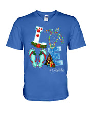 Load image into Gallery viewer, Love Turtle Gigilife Christmas Gift For Turtle Lovers Custom Design Tee Guys V-Neck