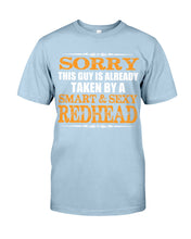 Load image into Gallery viewer, Redhead Morning Person December 25Th Christmas Gift Guys Tee