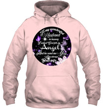 Load image into Gallery viewer, To My Husband In Heaven Gift For Widow Hoodie