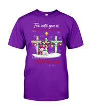 Load image into Gallery viewer, Savior Christ The Lord Gift For Christmas Gift T-Shirt Guys Tee