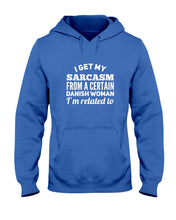 Load image into Gallery viewer, Danish Sarcasm Inherited Women Hoodie