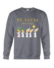 Load image into Gallery viewer, St Lucia Child Of Light God Jesus Christmas Gift Sweatshirt