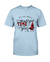 Load image into Gallery viewer, Funny Moose Wonderful Time Christmas Gift For Family Guys Tee