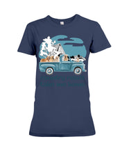 Load image into Gallery viewer, Country Road Golden Retriever Ladies Tee