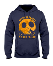 Load image into Gallery viewer, Darkness My Old Friend Halloween T-Shirt Hoodie