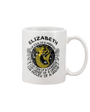 Load image into Gallery viewer, Elizabeth The Soul Of A Mermaid Horoscope T-Shirt Mug