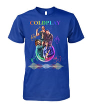 Load image into Gallery viewer, Coldplay Anniversary Great T-Shirt For Fans Guys Tee