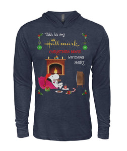 This Is My Hallmark Christmas Movie Watching Snoopy Gift T-Shirt Hoodie