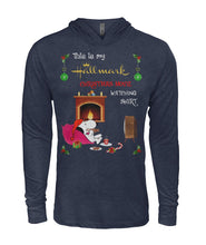 Load image into Gallery viewer, Snoopy Hallmark Christmas Movie Writing Shirt Hoodie
