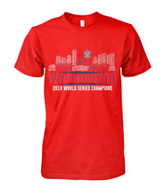 Load image into Gallery viewer, Washington 2019 World Series Champions Guys Tee