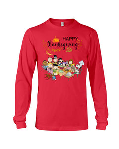 Snoopy Happy Thanksgiving T-Shirt Unisex Long Sleeve