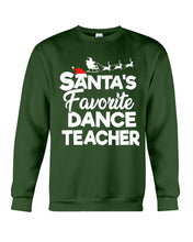 Load image into Gallery viewer, Santa Dance Teacher Christmas Shirt Sweatshirt