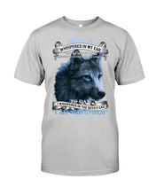 Load image into Gallery viewer, Wolf Lovers Trending Quote Tee Hoodie
