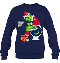 Load image into Gallery viewer, Funny Grinch Kansas Chief Christmas Gift Tee Sweatshirt