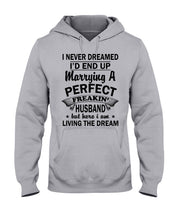 Load image into Gallery viewer, I Marry A Freaking Awesome Husband Gift For Wife T-Shirt Hoodie