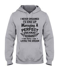 I Marry A Freaking Awesome Husband Gift For Wife T-Shirt Hoodie