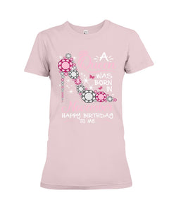 Happy Birthdat To November Queen T-Shirt Ladies Tee