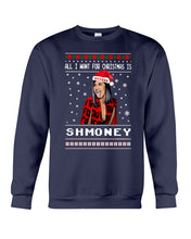 Load image into Gallery viewer, Demi Lovato All I Want For Christmas Is Shmoney Sweatshirt