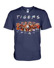 Load image into Gallery viewer, Clemson Tigers Ncaa Friends Font T-Shirt For Fans Guys V-Neck