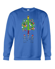Load image into Gallery viewer, Merry Christmas Funny Dancing Skeleton Sweatshirt