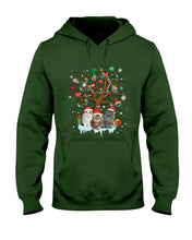 Load image into Gallery viewer, Christmas Tree Cat Lovers Cute Funny T-Shirt Hoodie
