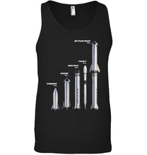 Load image into Gallery viewer, Into The Space Gift For Fans Black T-Shirt Unisex Tank Top