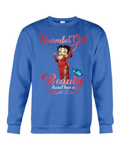 Load image into Gallery viewer, November Girl Sexy Beauty T-Shirt Sweatshirt