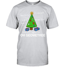 Load image into Gallery viewer, Funny Math Geometry Christmas Tree Gift Shirt Guys Tee