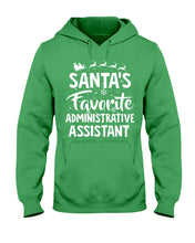 Load image into Gallery viewer, Santa Favorite Assistant Funny Christmas Gift Shirt Hoodie