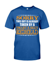 Load image into Gallery viewer, Redhead Morning Person December 25Th Christmas Gift Guys Tee